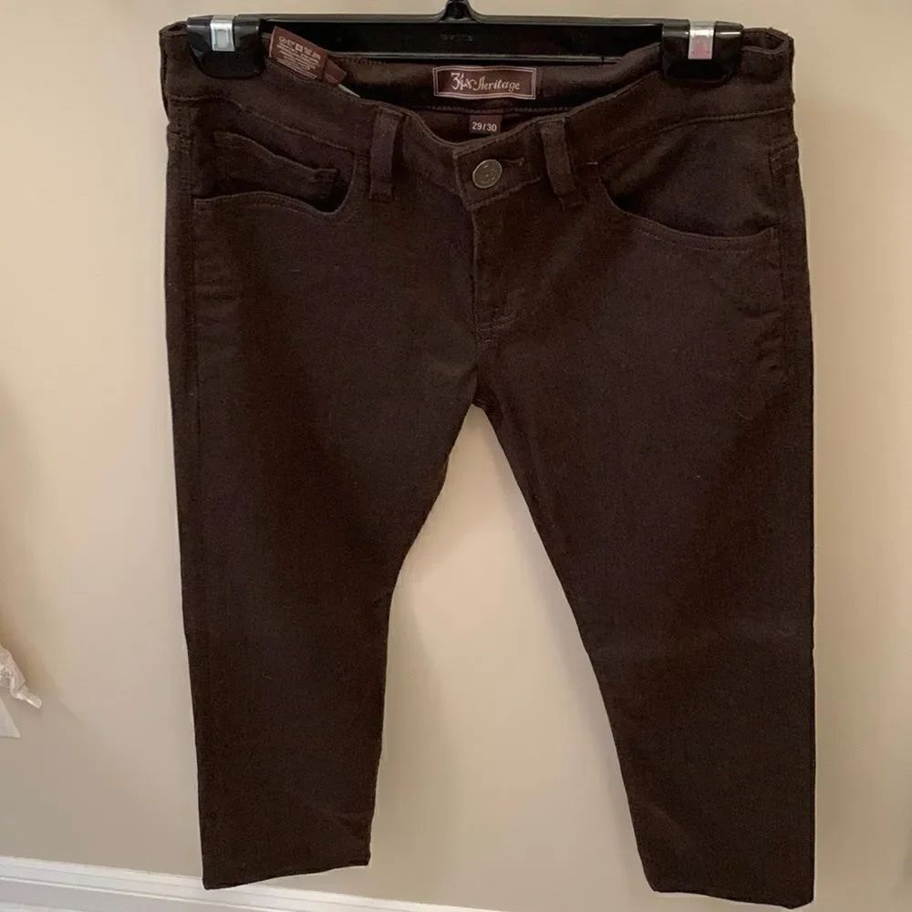 34 heritage jeans 29x27 